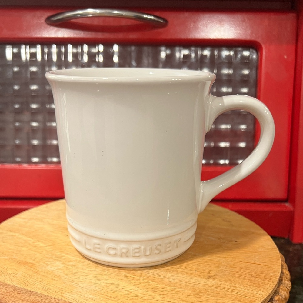 White Le Creuset Mug